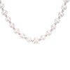 Thumbnail Image 1 of 7.5-8.0mm Freshwater Cultured Pearl Strand Necklace in Sterling Silver