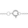 Thumbnail Image 2 of 1/6 CT. T.W. Diamond Crescent Moon Over Palm Tree Pendant in 14K White Gold