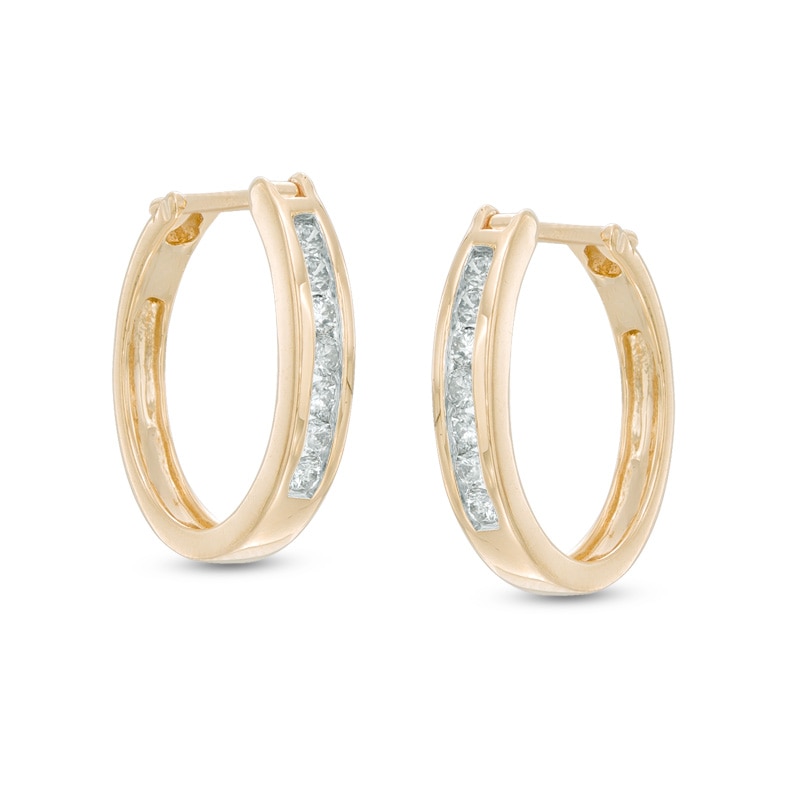 14k Madi K Red and Green CZ Cubic Zirconia Simulated Diamond Hinged Hoop Earrings Measures 10.5x5mm Wide Jewelry Gifts for Women 14k Madi K Red and Green CZ Cubic Zirconia Simulated Diamond Hinged Hoop Earrings Measures 10.5x5mm Wide Jewelry Gifts for Women