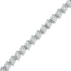 Thumbnail Image 0 of 1/2 CT. T.W. Diamond Tennis Bracelet in Sterling Silver - 7.25"