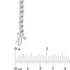 Thumbnail Image 2 of 1/2 CT. T.W. Diamond Tennis Bracelet in Sterling Silver - 7.25"