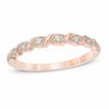 Thumbnail Image 0 of Diamond Accent Vintage-Style Cascading Band in 10K Rose Gold