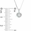 Thumbnail Image 2 of Sirena™ 1/4 CT. T.W. Diamond Energy Solitaire Pendant in 14K White Gold