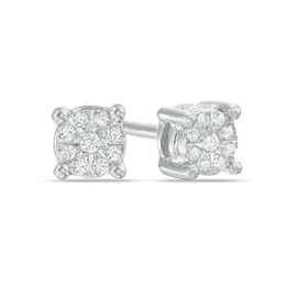 1/10 CT. T.W. Composite Diamond Stud Earrings in Sterling Silver