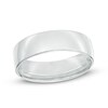 Thumbnail Image 1 of 6.5mm Comfort Fit Wedding Band in 14K White Gold - Size 10