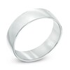 Thumbnail Image 2 of 6.5mm Comfort Fit Wedding Band in 14K White Gold - Size 10