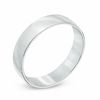 Thumbnail Image 2 of Men's 5.5mm Comfort Fit Wedding Band in 14K White Gold - Size 10