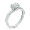 Cherished Promise Collection™ 1/5 CT. T.W. Quad Princess-Cut Diamond Promise Ring in 10K White Gold