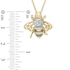 Thumbnail Image 1 of 1/10 CT. T.W. Diamond Bumblebee Pendant in 10K Gold