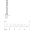 Thumbnail Image 2 of 1/2 CT. T.W. Diamond Bar Bracelet in Sterling Silver