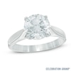 Celebration Ideal 3 CT. Diamond Solitaire Engagement Ring in 14K White Gold (I/I1)