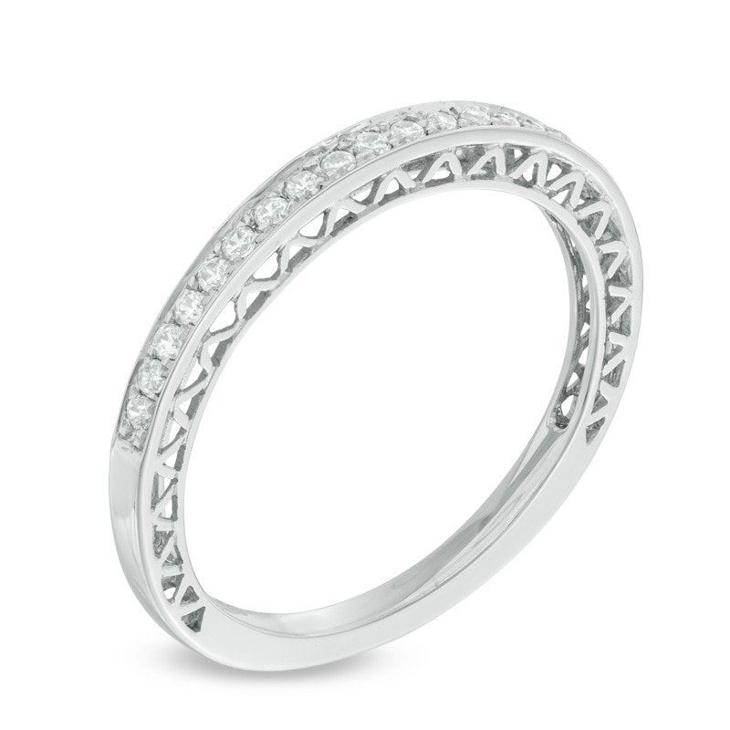 1/6 CT. T.W. Diamond Anniversary Band in 10K White Gold