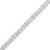Thumbnail Image 1 of 2 CT. T.W. Diamond "X" Bracelet in 10K White Gold