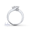 Thumbnail Image 2 of Ever Us® 2 CT. T. W. Two-Stone Diamond Bypass Ring in 14K White Gold