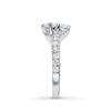 Thumbnail Image 4 of Ever Us® 2 CT. T. W. Two-Stone Diamond Bypass Ring in 14K White Gold