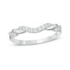 Thumbnail Image 0 of 1/5 CT. T.W. Diamond Contour Anniversary Band in 14K White Gold