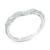 Thumbnail Image 1 of 1/5 CT. T.W. Diamond Contour Anniversary Band in 14K White Gold
