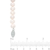 Thumbnail Image 2 of 7.0-9.0mm Freshwater Cultured Pearl and Crystal Necklace, Bracelet and Drop Earrings Set in Sterling Silver
