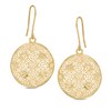 Thumbnail Image 0 of Round Lattice Drop Earrings in 10K Gold