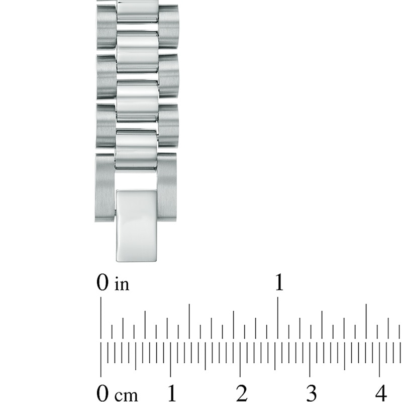 Main Image 2 of Men's Lord's Prayer Link ID Bracelet in Two-Tone Stainless Steel - 8.5"