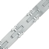 Thumbnail Image 1 of Men's 1/3 CT. T.W. Diamond Bracelet in Stainless Steel - 8.5"
