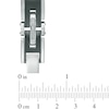 Thumbnail Image 2 of Men's 1/3 CT. T.W. Diamond Bracelet in Stainless Steel - 8.5"