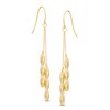 Thumbnail Image 0 of Double Strand Beaded Drop Earrings in 14K Gold