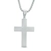 Thumbnail Image 3 of Diamond Accent Cross Pendant, Bracelet and Money Clip Set in Stainless Steel - 24"