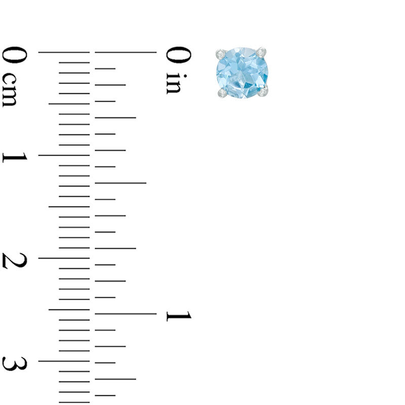 Blue Topaz Solitaire Stud with Starburst Drop Earring Jacket in Sterling Silver