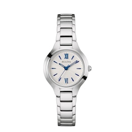 Ladies' Bulova Classic Watch with Silver-Tone Dial (Model: 96L215)
