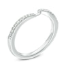 Ever Us™ 1/8 CT. T.W. Diamond Contour Band in 14K White Gold