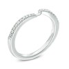 Thumbnail Image 1 of Ever Us® 1/8 CT. T.W. Diamond Contour Band in 14K White Gold