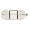 Thumbnail Image 3 of Ever Us® 1/8 CT. T.W. Diamond Contour Band in 14K White Gold