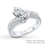Thumbnail Image 2 of Ever Us® 1/3 CT. T.W. Diamond Contour Band in 14K White Gold