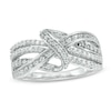Thumbnail Image 0 of 1/2 CT. T.W. Diamond Knot Ring in Sterling Silver