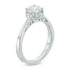 Thumbnail Image 2 of 1 CT. T.W. Certified Canadian Diamond Frame Engagement Ring in 14K White Gold (I/I1)
