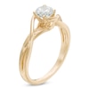 Thumbnail Image 1 of 5/8 CT. Certified Canadian Diamond Solitaire Bypass Ring in 14K Gold (I/I1)