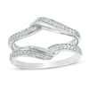 Thumbnail Image 0 of 1/4 CT. T.W. Diamond Bypass Solitaire Enhancer in 10K White Gold