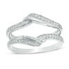 Thumbnail Image 1 of 1/4 CT. T.W. Diamond Bypass Solitaire Enhancer in 10K White Gold