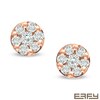 Thumbnail Image 1 of EFFY™ Collection 1 CT. T.W. Composite Diamond Stud Earrings in 14K Rose Gold