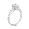 Thumbnail Image 1 of 1-1/4 CT. T.W. Certified Canadian Diamond Engagement Ring in 14K White Gold (I/I2)