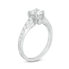 Thumbnail Image 2 of 1-1/4 CT. T.W. Certified Canadian Diamond Engagement Ring in 14K White Gold (I/I2)