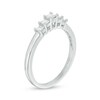 Thumbnail Image 2 of 1/4 CT. T.W. Princess-Cut Diamond Five Stone Anniversary Band in 10K White Gold