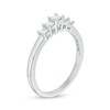 Thumbnail Image 1 of 1/4 CT. T.W. Princess-Cut Diamond Five Stone Anniversary Band in 10K White Gold