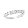 Thumbnail Image 1 of 1 CT. T.W. Princess-Cut Diamond Anniversary Band in 10K White Gold