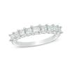 Thumbnail Image 0 of 1 CT. T.W. Princess-Cut Diamond Anniversary Band in 10K White Gold