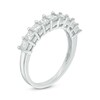 Thumbnail Image 2 of 1 CT. T.W. Princess-Cut Diamond Anniversary Band in 10K White Gold