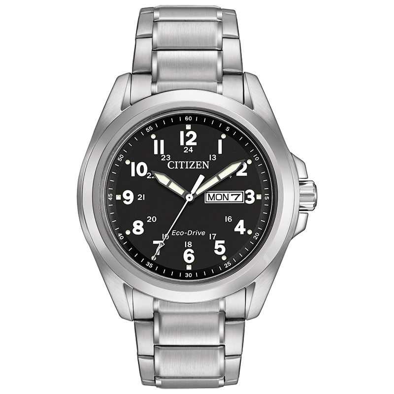 Main Image 1 of Men’s Citizen Eco-Drive® Watch with Black Dial (Model: AW0050-82E)
