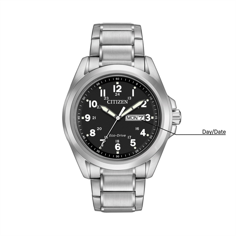 Main Image 2 of Men’s Citizen Eco-Drive® Watch with Black Dial (Model: AW0050-82E)