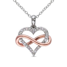 Zales infinity heart necklace hotsell